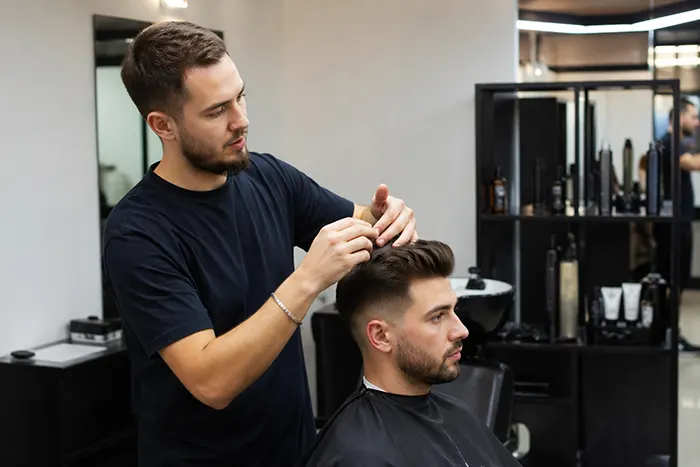 Men's haircut
